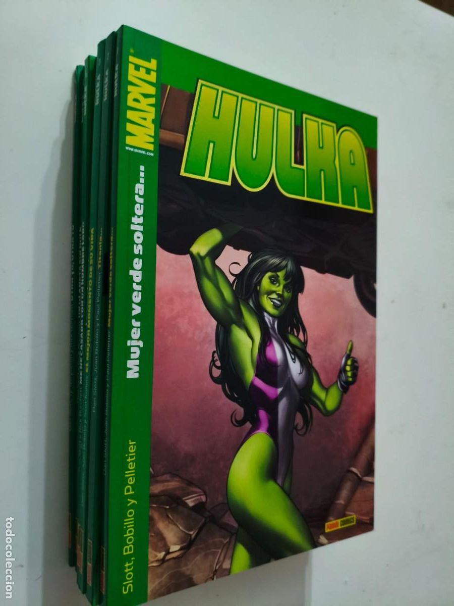 C&oacute;mics: Hulka de Dan Slott 7 tomos Etapa Completa Panini
