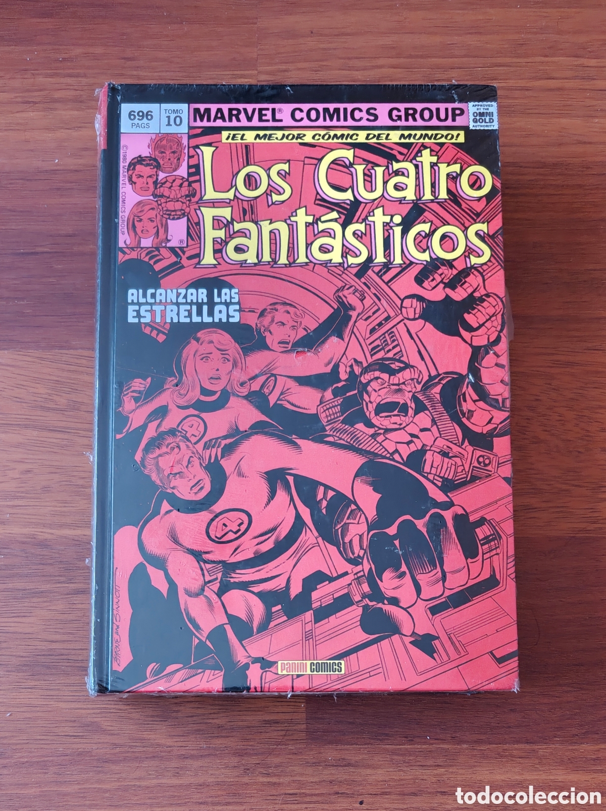 C&oacute;mics: Precintado. Omnigold Marvel Gold Los 4 Fant&aacute;sticos. Alcanzar las estrellas. Tomo 10.