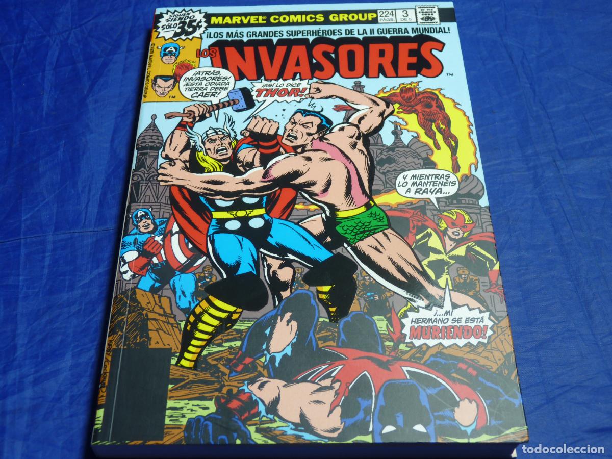 C&oacute;mics: Marvel limited edition tpb los invasores 3 de 5 OREFSLL