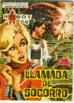 Comics: LLAMADA DE SOCORRO (Barcelona, 1967) (ciencia Ficcion) por Sylverton/ Garcia Bordas