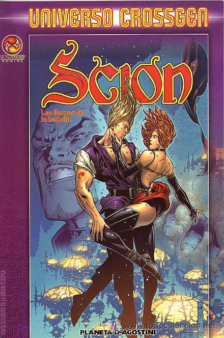 C&oacute;mics: UNIVERSO CROSSGEN - SCION - LAS LLAMAS DE LA BATALLA - PLANETA 2003 - 158 P&Aacute;GINAS COLOR