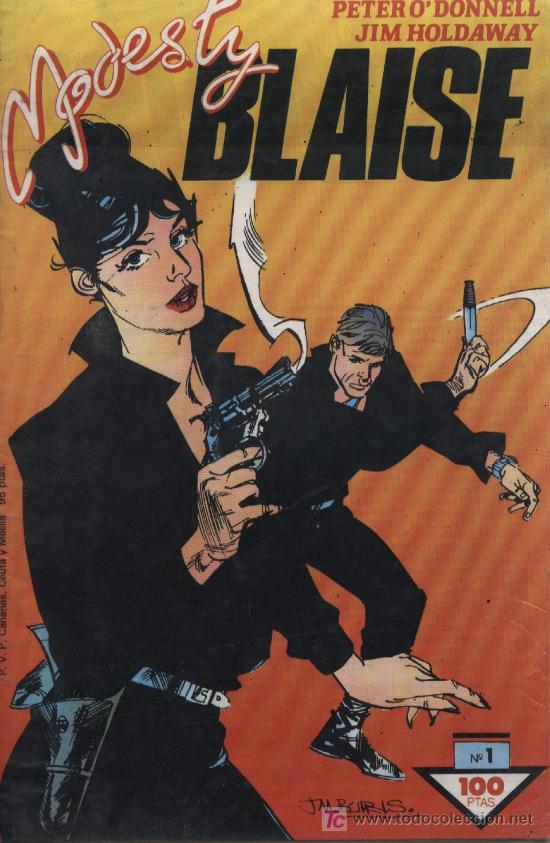 C&oacute;mics: Modesty Blaise - n&ordm; 1 - Ed. Planeta 1988 - Foto 1