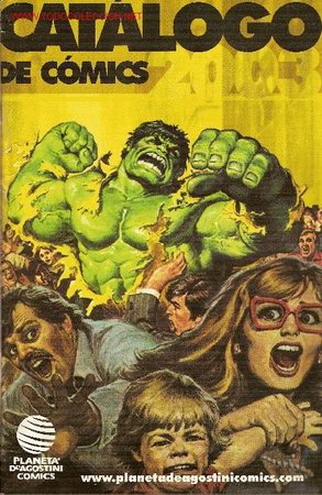 C&oacute;mics: Cat&aacute;logo general 2003 de Planeta DeAgostini C&oacute;mics. En portada the Hulk. - Foto 1