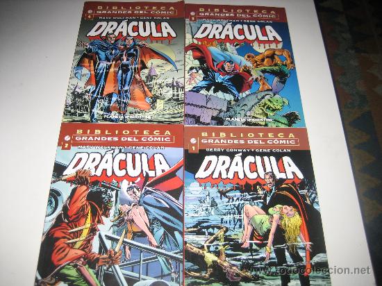 C&oacute;mics: DRACULA - BIBLIOTECA GRANDES DEL COMIC - N&ordm;S 1 AL 4 - Foto 1