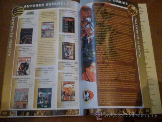 C&oacute;mics: Cat&aacute;logo general 2003 de Planeta DeAgostini C&oacute;mics. En portada the Hulk. - Foto 3