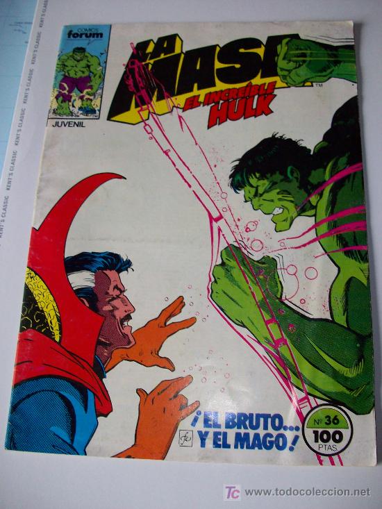 C&oacute;mics: Comics Forum (Planeta de Agostini):  LA MASA,   El Incre&iacute;ble HULK, n&ordm; 36 - Foto 1
