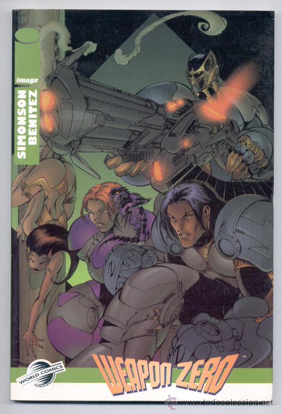 C&oacute;mics: WEAPON ZERO - SIMONSON & BEN&Iacute;TEZ - WORLD COMICS - PLANETA DE AGOSTINI - A&Ntilde;O 1996. - Foto 1