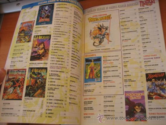 C&oacute;mics: CATALOGO GENERAL DE COMICS PLANETA DEAGOSTINI 1998 - Foto 2