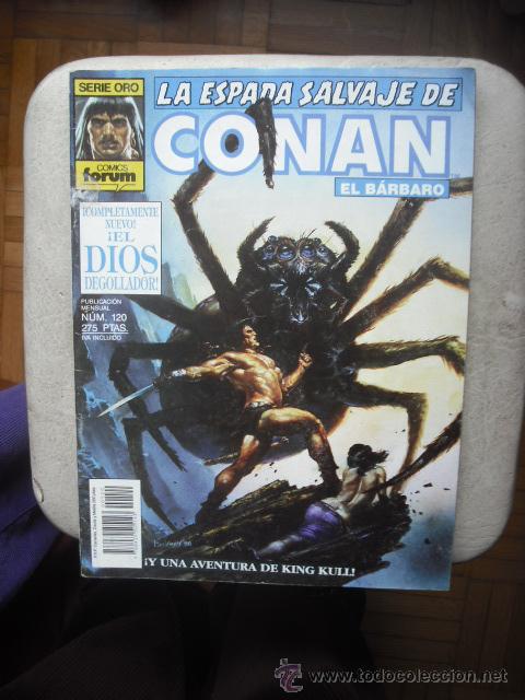 C&oacute;mics: LA ESPADA SALVAJE DE CONAN N&ordm; 120 - Foto 1