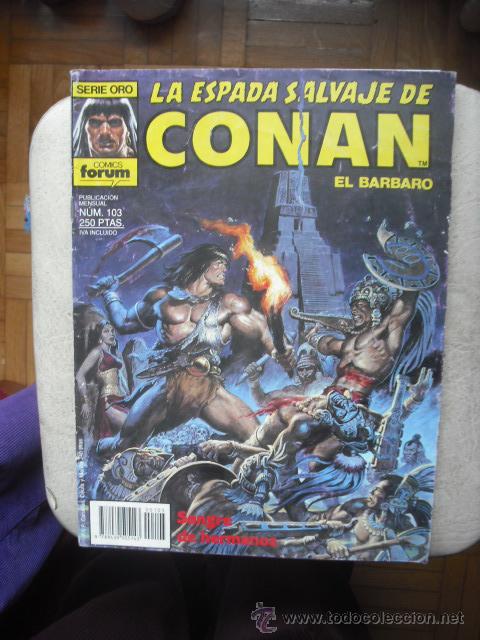 C&oacute;mics: LA ESPADA SALVAJE DE CONAN N&ordm; 103 - Foto 1