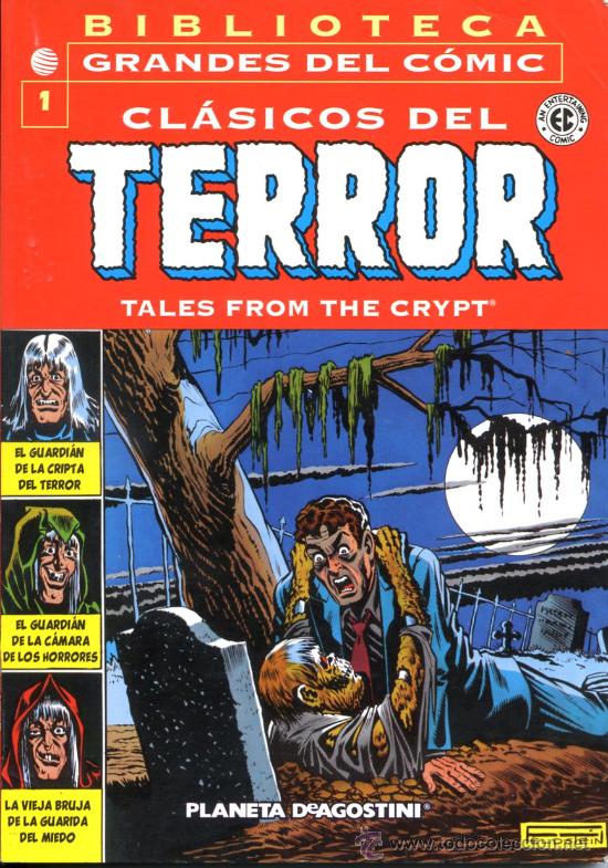 Comics: CL&Aacute;SICOS DEL TERROR n&ordm; 1 - BIBLIOTECA GRANDES DEL COMIC - PLANETA 2003