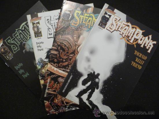 C&oacute;mics: STEAMPUNK. LOTE DEL 1 AL 4. WORLD COMICS. - Foto 1