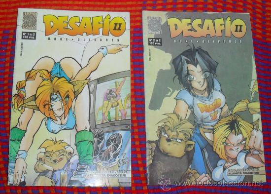 C&oacute;mics: desafio miniserie completa de 2 numeros comics espa&ntilde;oles - Foto 1
