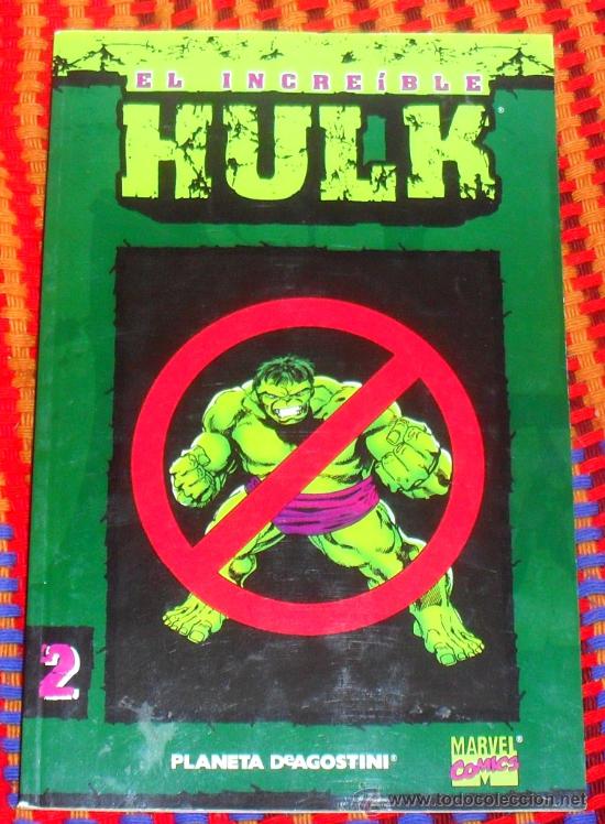 C&oacute;mics: EL INCREIBLE HULK N&ordm; 2. COLECCIONABLE. COMICS MARVEL. PLANETA DE AGOSTINI. - Foto 1