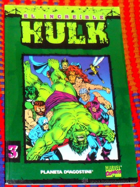 C&oacute;mics: El Increible Hulk N&ordm; 3. COLECCIONABLE. COMICS MARVEL. PLANETA DE AGOSTINI. - Foto 1