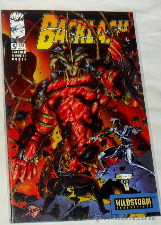C&oacute;mics: Backlash N&ordm; 5.  IMAGE. WORLD COMICS. PLANETA. - Foto 1