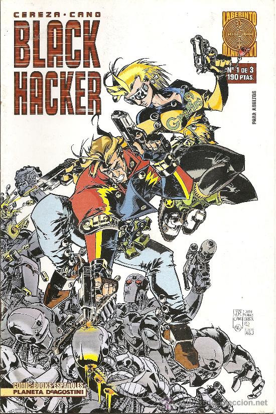 C&oacute;mics: BLACK HACKER N&ordm; 1 DE 3 (LABERINTO) - Foto 1