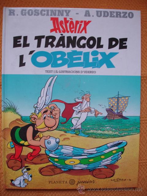 C&oacute;mics: ASTERIX EL TRANGOL DE L OBELIX . PLANETA JUNIOR . - Foto 1
