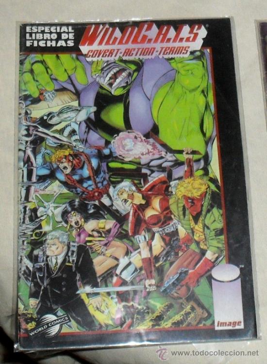 C&oacute;mics: WILDCATS ESPECIAL LIBRO DE FICHAS IMAGE. COMICS - Foto 1