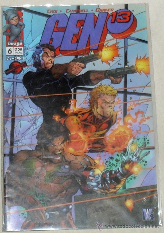 C&oacute;mics: GEN 13 N&ordm; 6. VOL. 2. IMAGE. WILDSTORM. COMICS - Foto 1