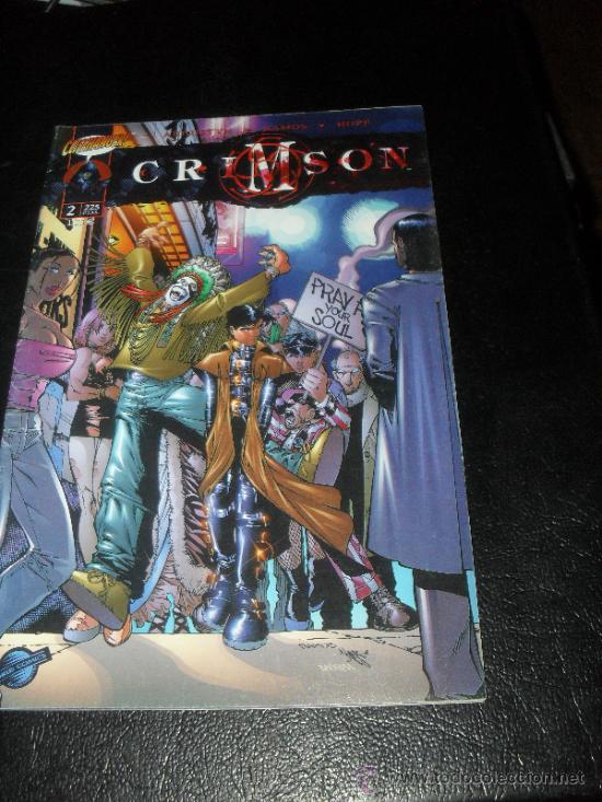 C&oacute;mics: CRIMSON N&ordm; 2. CLIFFHANGER. WORLD COMICS. PLANETA DE AGOSTINI.