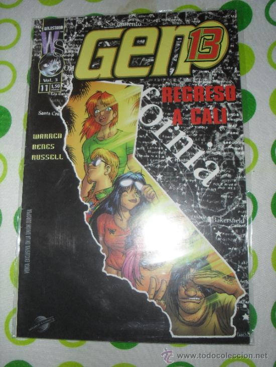 C&oacute;mics: GEN 13 N&ordm; 11. VOL. 3. WILDSTORM. COMICS. - Foto 1
