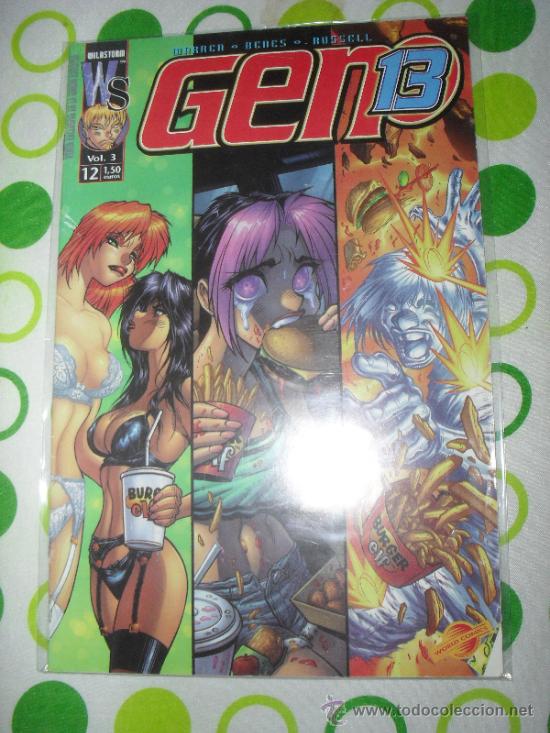 C&oacute;mics: GEN 13 N&ordm; 12. VOL. 3. WILDSTORM. COMICS. - Foto 1