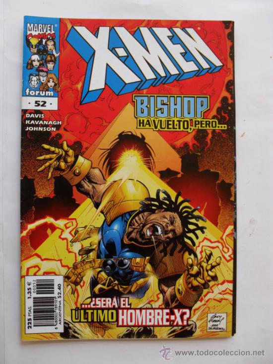 C&oacute;mics: X-MEN  N&ordm;52.MARVEL FORUM SERA EL ULTIMO HOMBRE X? - Foto 1