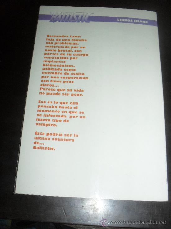 C&oacute;mics: BALLISTIC. LIBRO. WORLD COMICS. IMAGE - Foto 2