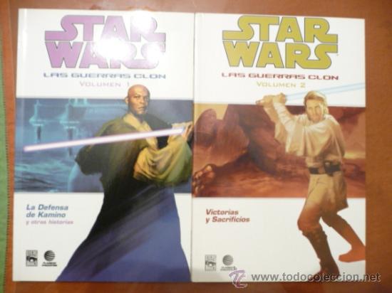 C&oacute;mics: STAR WARS.LAS GUERRAS CLON. LOS TOMOS 1 Y 2. PLANETA - Foto 1