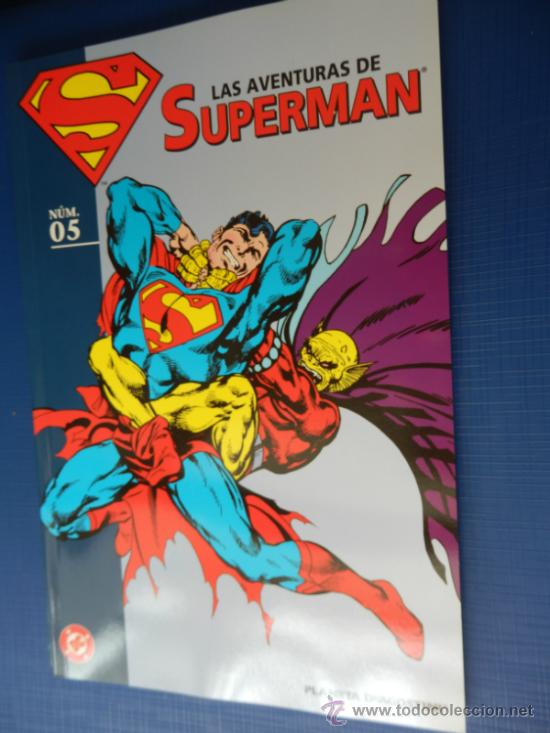 C&oacute;mics: LAS AVENTURAS DE SUPERMAN  NUM. 05  COLECCIONABLE DE PLANETA - Foto 1