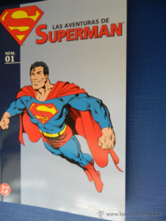 C&oacute;mics: LAS AVENTURAS DE SUPERMAN  NUM. 01  COLECCIONABLE DE PLANETA - Foto 1
