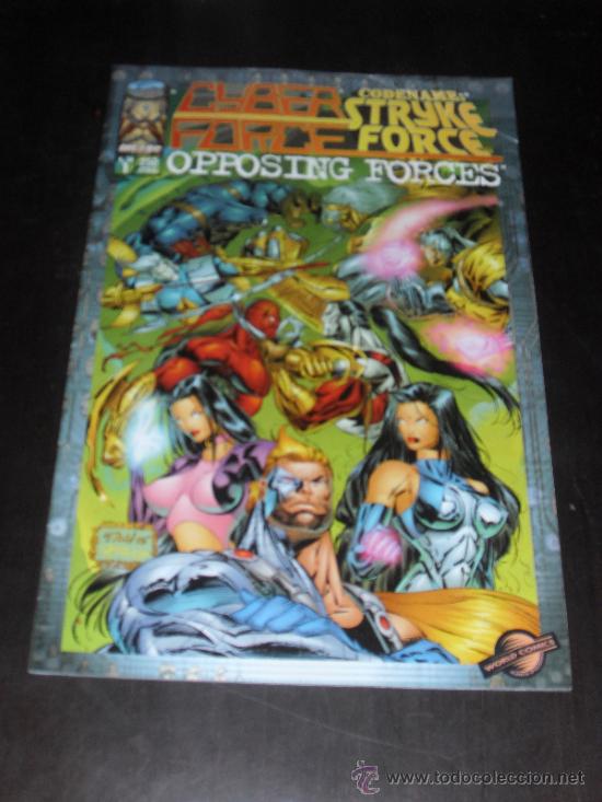 C&oacute;mics: CYBER FORCE STRIKE FORCE OPPOSING FORCES N&ordm; 1. IMAGE. WORLD COMICS. PLANETA 1995 - Foto 1