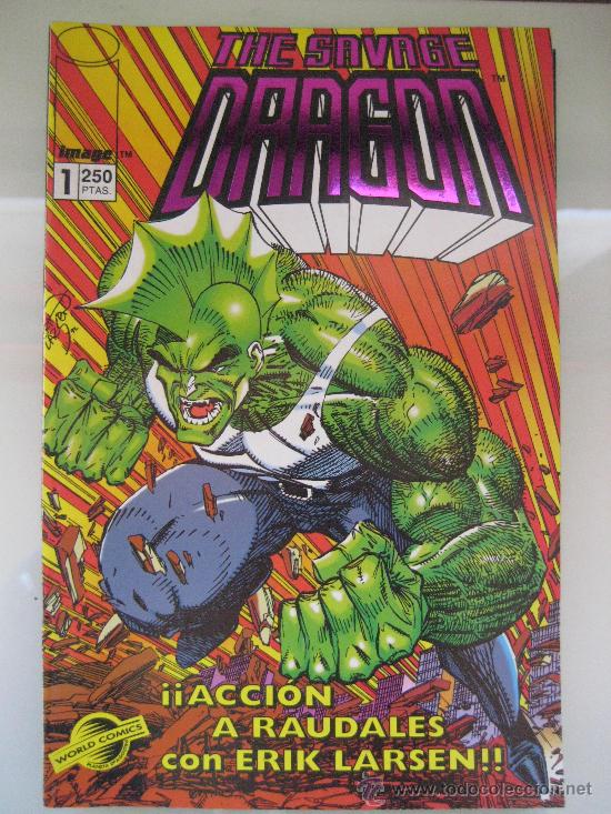 C&oacute;mics: THE SAVAGE DRAGON N&ordm; 1 AL 11. WORLD COMICS. IMAGE - Foto 1