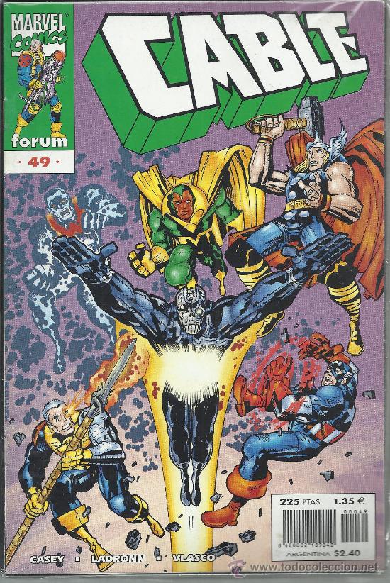 C&oacute;mics: CABLE VOL.2 ( PLANETA-DEAGOSTINI ) ORIGINALES 1996-2000 COMPLETA - Foto 2