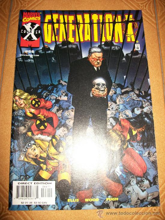 C&oacute;mics: COMIC GENERATION X &ndash; EDICION USA - #66 &ndash; MARVEL COMICS &ndash; ELLIS WOOD PUGH - Foto 1