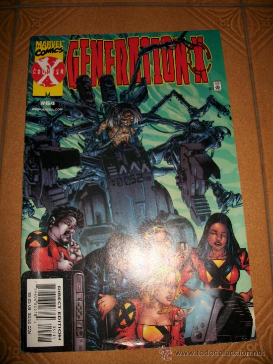 C&oacute;mics: COMIC GENERATION X &ndash; EDICION USA - #64 &ndash; MARVEL COMICS - Foto 1