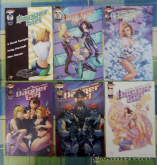 C&oacute;mics: DANGER GIL. NUMEROS 0-1-2-3-4-8 WORLD COMICS. - Foto 1