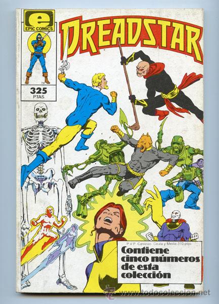 C&oacute;mics: DREADSTAR - RETAPADO - N&ordm;S 6-7-8-9-10 - EPIC COMICS - Foto 1