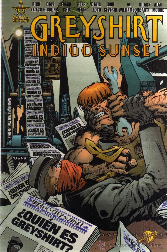 C&oacute;mics: Greyshirt: Indigo Sunset (Alan Moore - Rick Veitch) - Foto 1