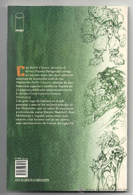 C&oacute;mics: REUNION DE HEROES, BATTLE CHASERS, PLANETA DE AGOSTINI COMICS - Foto 2