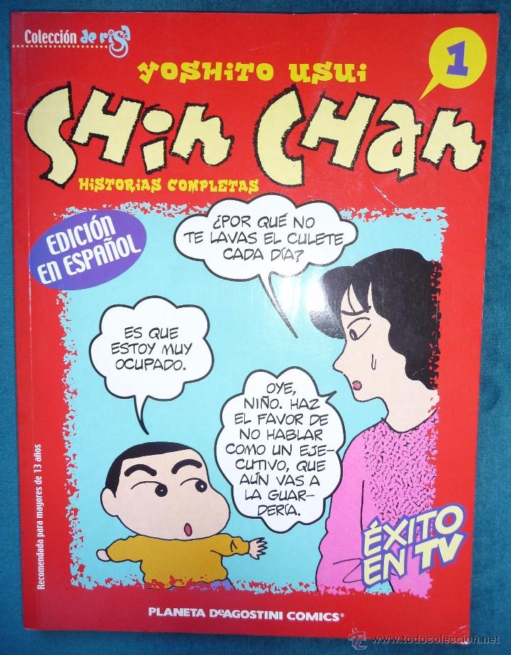 C&oacute;mics: TEBEO SHIN CHAN N&ordm;1 *COLECCI&Oacute;N DE RISA* EDITORIAL PLANETA - Foto 1