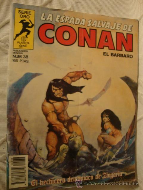 C&oacute;mics: COMIC LA ESPADA SALVAJE DE CONAN EL BARBARO, 38 - Foto 1