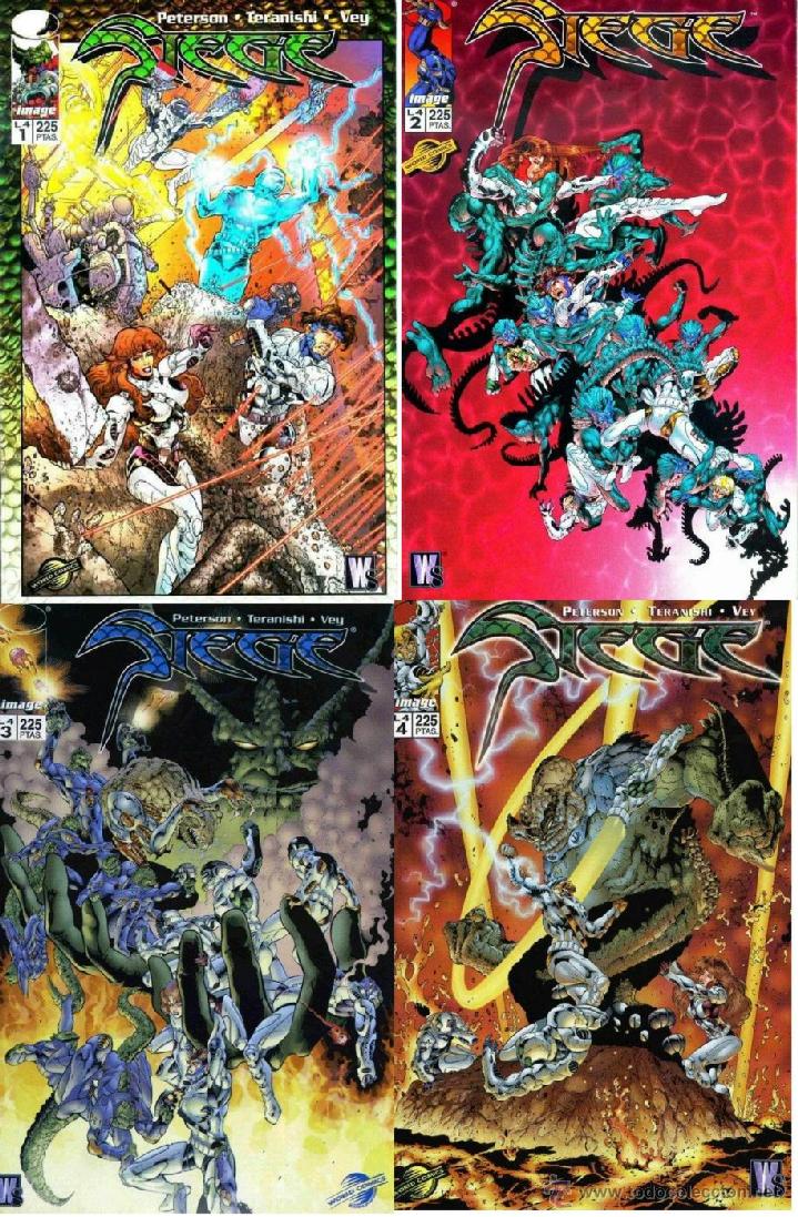 C&oacute;mics: SIEGE serie limitada WILDSTORM Colecci&oacute;n completa. - Foto 1