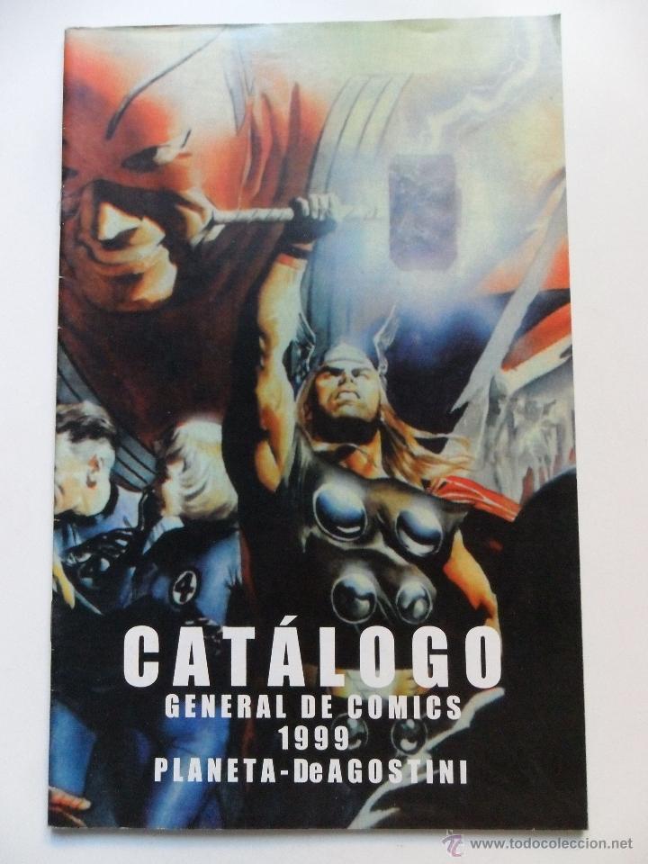 C&oacute;mics: CAT&Aacute;LOGO GENERAL DE COMICS 1999 PLANETA - Foto 1