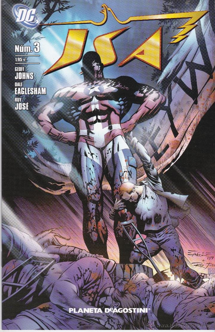 C&oacute;mics: JSA. 9 NUMEROS.  1 AL 8 + 10. DC COMICS. PLANETA DeAGOSTINI - Foto 3
