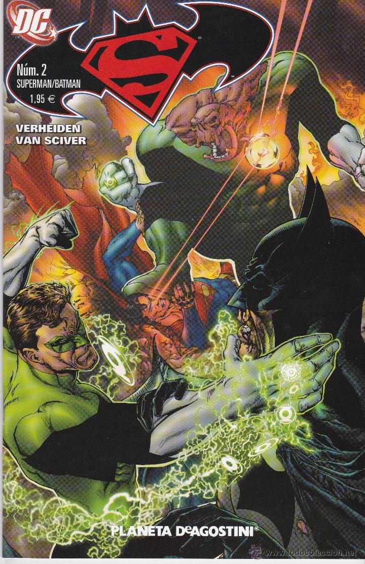 C&oacute;mics: SUPERMAN Y BATMAN. 12 NUMEROS. DC COMICS.  PLANETA DeAGOSTINI - Foto 2