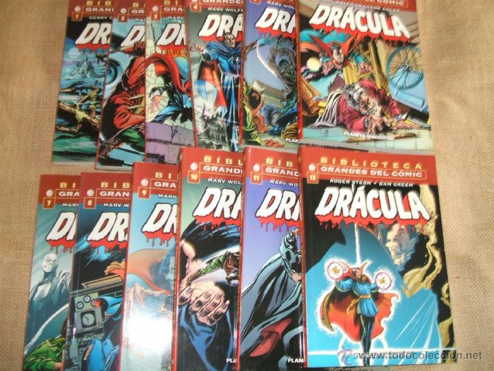 C&oacute;mics: DRACULA 12 TOMOS COLECCION COMPLETA PLANETA DEAGOSTINI - Foto 1