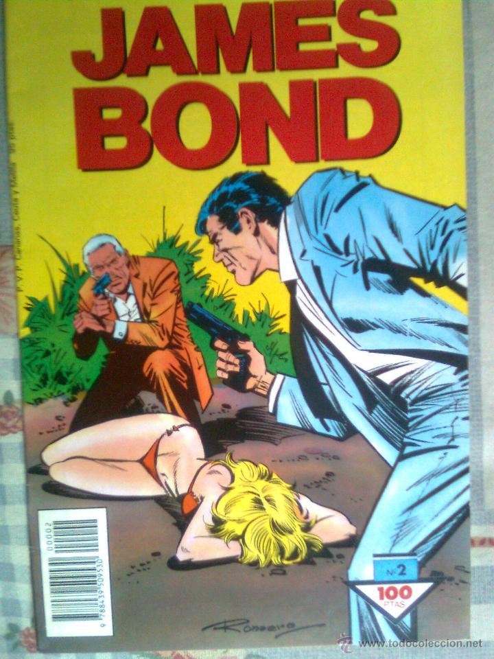C&oacute;mics: JAMES BOND-PLANETA- N&ordm; 2 -EL HOMBRE DE LA PISTOLA DE ORO-JIM LAWRENCE-Y.HORAK-1988-BUENO-LEA-1380