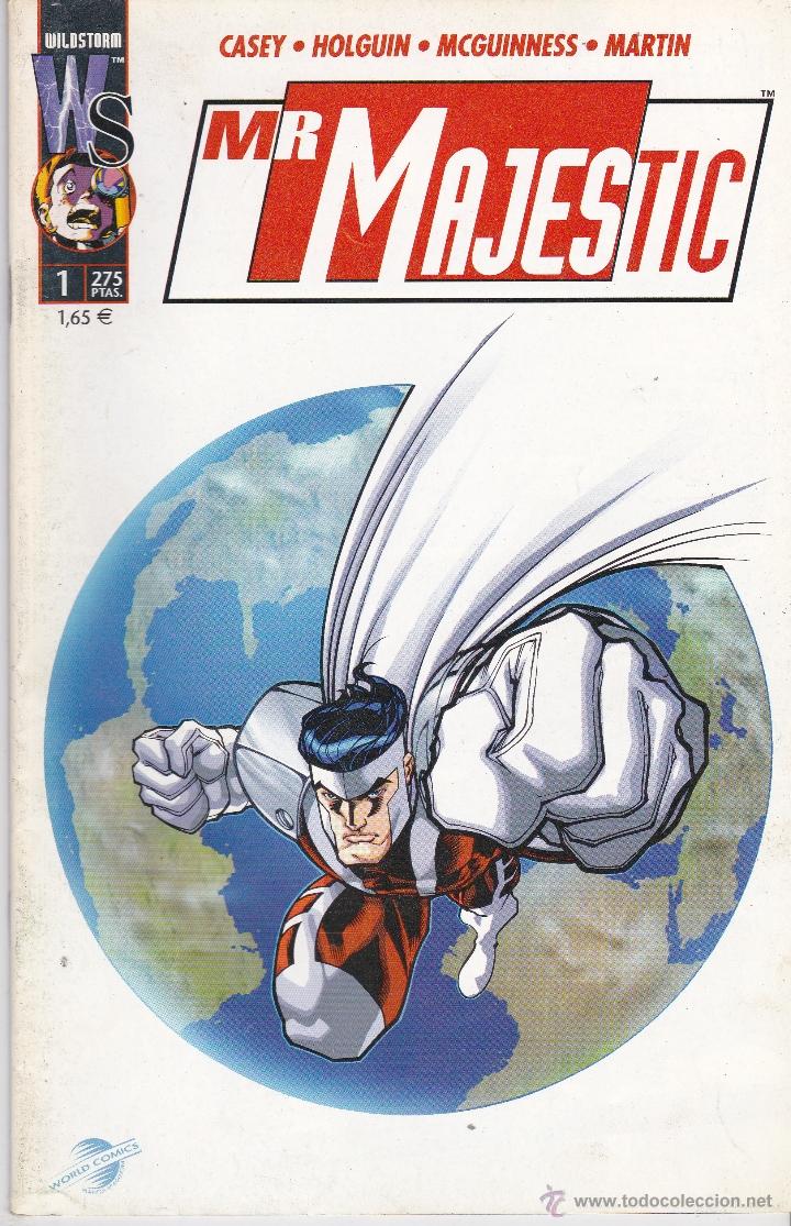 C&oacute;mics: MR MAJESTIC. SERIE DE 9. COMPLETA. WILDSTORM. IMAGE - Foto 1